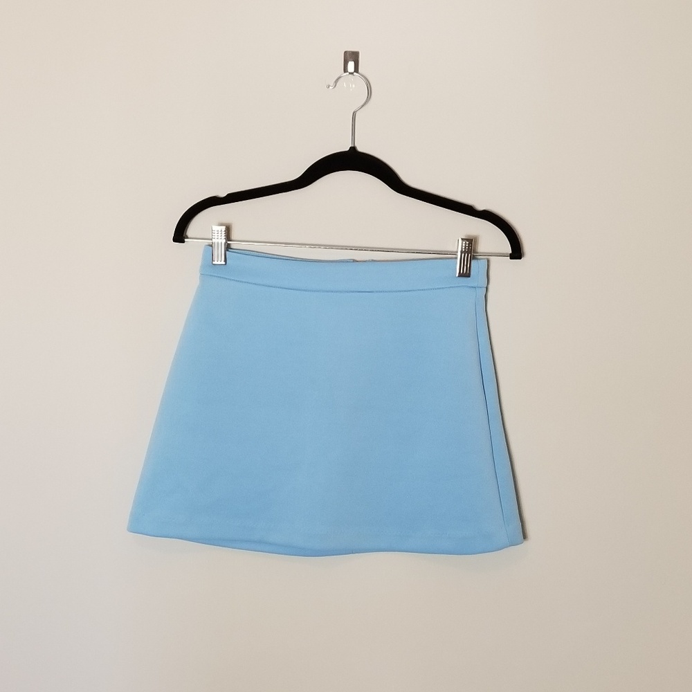 ❤ Forver 21 Light Blue Mini Skirt Small